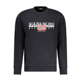 Napapijri Black Cotton Men Sweater
